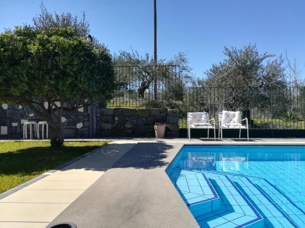 Villa Capogrecale - Piscina Riscaldata Piedimonte Etneo Buitenkant foto