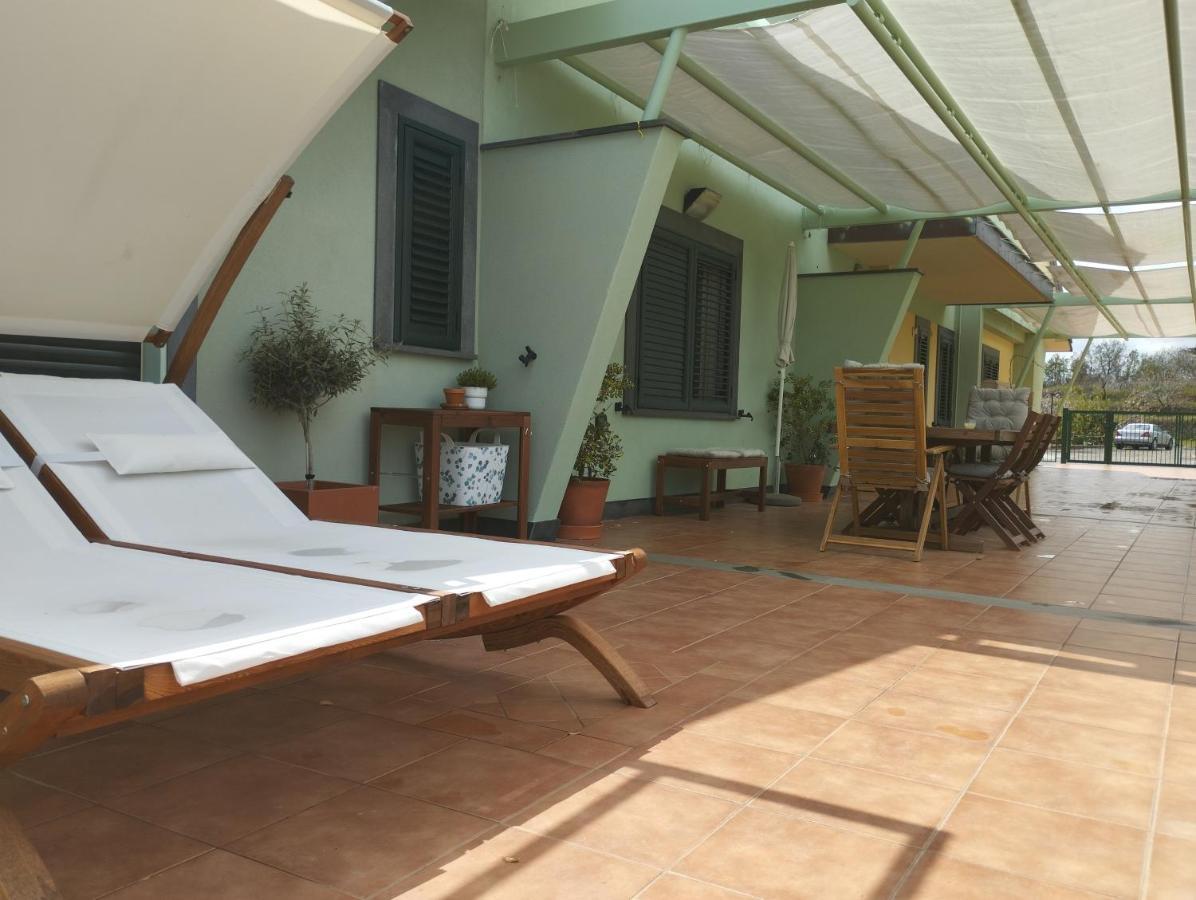 Villa Capogrecale - Piscina Riscaldata Piedimonte Etneo Buitenkant foto